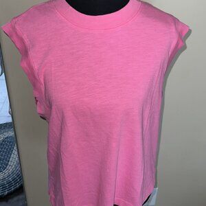 New Cotton Citizen Tokyo Muscle T-Shirt Barbie Hot Pink size Small